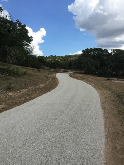 Chip seal Driveway