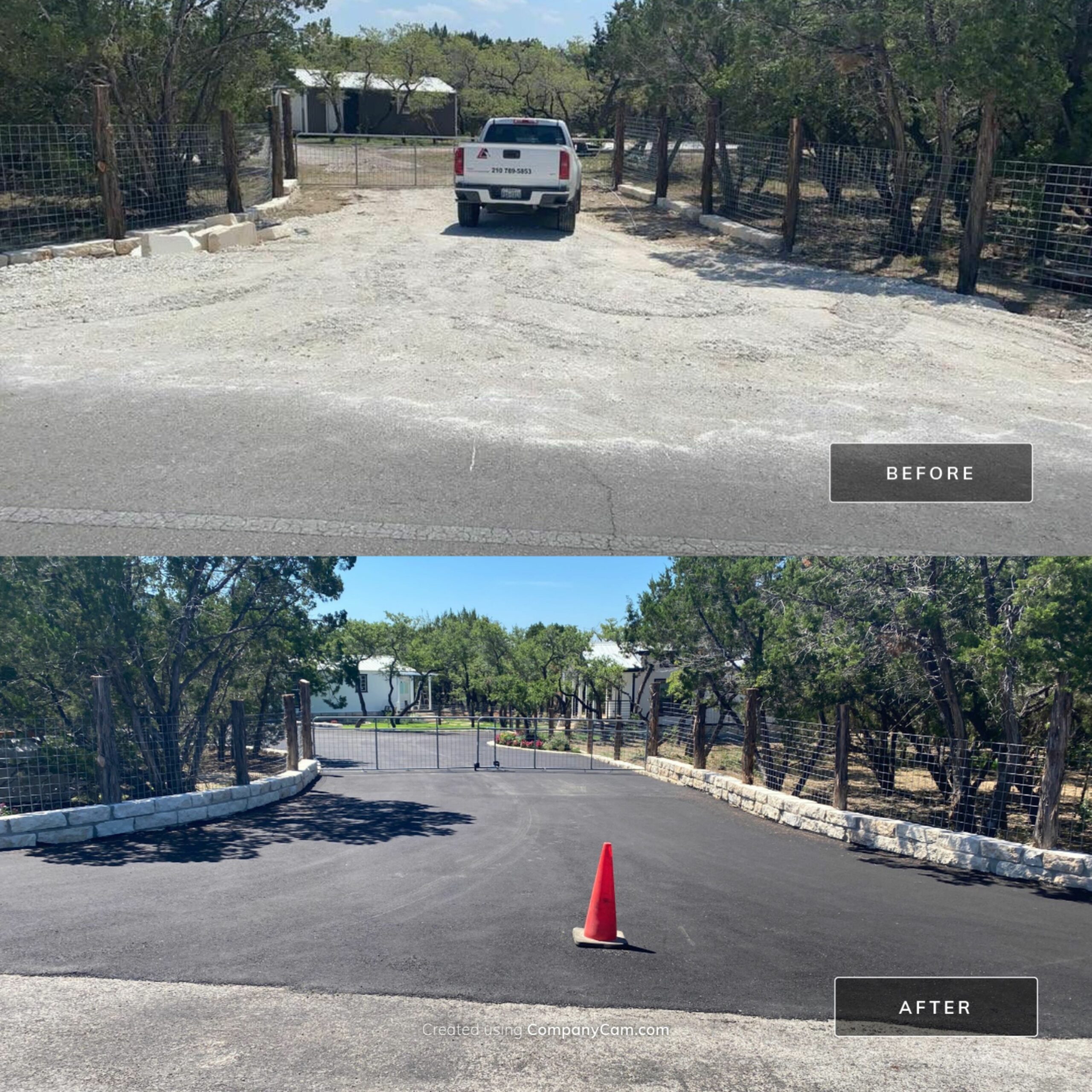 asphalt driveway in wimberley tx