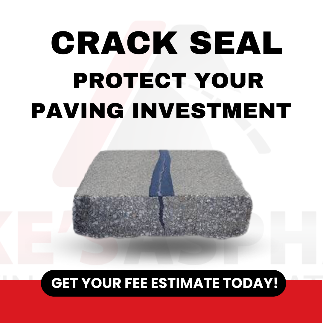 Crack seal Asphalt to protect your investment